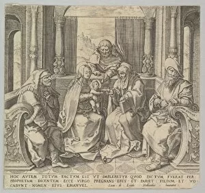 The Holy Kindred, (Virgin and Child with Joseph, Anne and Two Male Saints) (copy).n.d