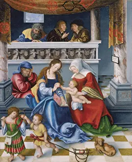 Holy Prints: The Holy Kinship, 1509. Creator: Lucas Cranach the Elder