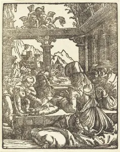 The Holy Kinship, in or after 1520. Creator: Albrecht Altdorfer