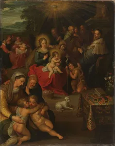 Relative Prints: The Holy Kinship, 1616. Creator: Frans Francken II