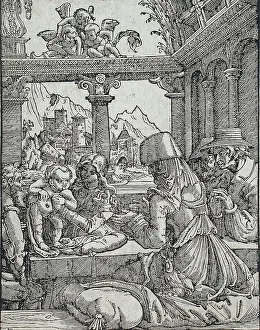 Altdorfer Albrecht Prints: The Holy Kinship, c1520. Creator: Albrecht Altdorfer