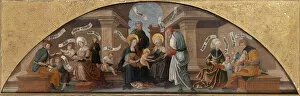Anna Selbdritt Gallery: The Holy Kinship, Early16th cen.. Artist: South German master (16th century)