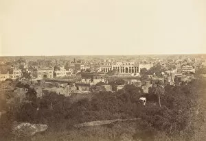 Amritsar Collection: Holy Sikh Tank and Golden Temple at Amritsar, 1858-61. Creator: Unknown