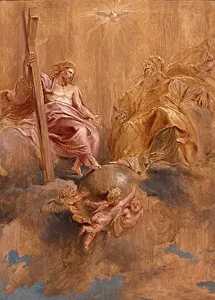Dove Prints: The Holy Trinity, 1616. Creator: Peter Paul Rubens