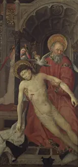 Holy Trinity Prints: The Holy Trinity, c1465-1470. Creator: Lonhy, Antoine de (active 1446-1490)