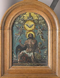 Maerten Heemskirck Prints: The Holy Trinity, c.1550-c.1574. Creator: Unknown