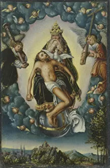 Gnadenstuhl Gallery: The Holy Trinity, ca 1516-1518