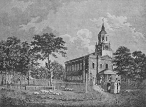 Fence Gallery: Holy Trinity Church, Clapham, c1812, (1912)