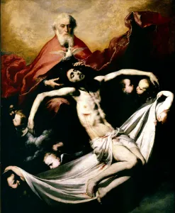 Ribera Prints: The Holy Trinity, by Jose de Ribera