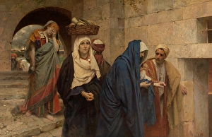 The Holy Women Returning from Christ's Grave, 1893. Creator: Pierre Jean van der Ouderaa