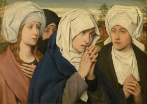 Holy Prints: The Holy Women on their Way to Golgotha, 1869. Creator: Louis Hendrix