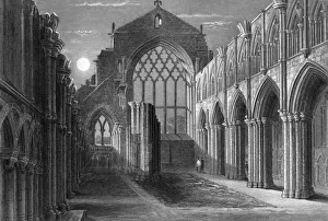 Holyrood Chapel, Edinburgh, 1859. Artist: William Miller