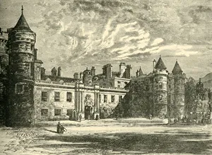 Turret Prints: Holyrood Palace, Edinburgh, 1890. Creator: Unknown