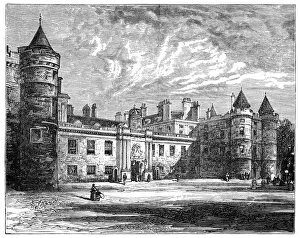 Holyroodhouse Prints: Holyrood Palace, Edinburgh, 1900