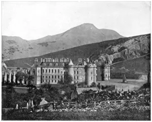 Holyrood Palace, Edinburgh, Scotland, late 19th century. Artist: John L Stoddard Holyrood Palace, Edinburgh, Scotland, late 19th century. Artist: John L Stoddard