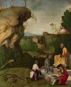 Homage Prints: Homage to a Poet, Early16th cen Artist: Giorgione, (Workshop)