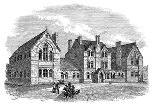 Training College Prints: Home for Destitute Boys, Bisley, Surrey, 1869. Creator: Unknown