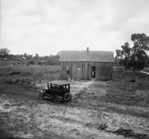 Oklahoma United States Of America Prints: Home in a district from which many families immigrate West
