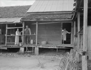 Preserve Jar Prints: Home of farmer who has raised cotton for fifty years on his own land