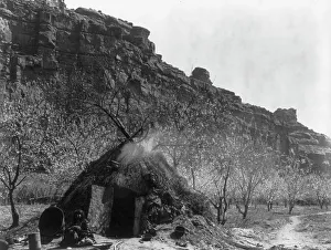 Subsistence Prints: Home of the Havasupai, c1903. Creator: Edward Sheriff Curtis