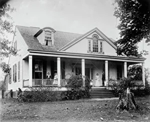 South Prints: Home of Jefferson Davis, boyhood days, ca 1904. Creator: Unknown