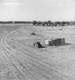 Building Materials Gallery: Home of Mexican family migratory workers, Calipatria, Imperial Valley, California, 1939