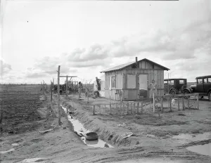 Shack Prints: Home of a migrant worker's family