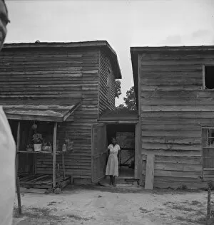 Destruction Collection: Home of Negro tenant farmer, Granville County, North Carolina, 1939. Creator: Dorothea Lange