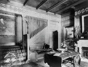 Cyanotypes 1900 Gmgpc Prints: Home of Phoebe Apperson Hearst (widow of George Hearst) at 1400 New Hampshire Ave