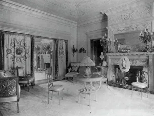 Cyanotypes 1900 Gmgpc Prints: Home of Phoebe Apperson Hearst (widow of George Hearst) at 1400 New Hampshire Ave