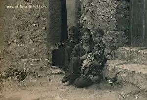 At Home in Sakkara, Egypt, 1936