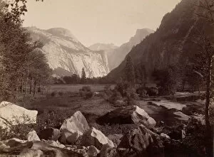 Gorge Gallery: Home of the Storm Gods, California, 1880s. Creator: Unknown