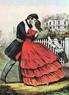 Home from the War, 1865. Artist: Currier and Ives