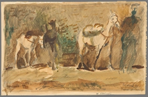 Displacement Prints: Homeless, 1941. Creator: Cyprian Majernik