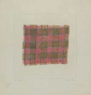 Frank J Mace Collection: Homemade Cloth, 1935 / 1942. Creator: Frank J Mace