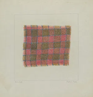 Homemade Prints: Homemade Cloth, 1935 / 1942. Creator: Frank J Mace