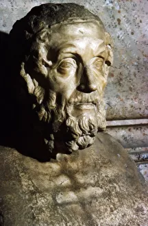 Homer, Roman Portrait Bust, c2nd century Homer, Roman Portrait Bust, c2nd century