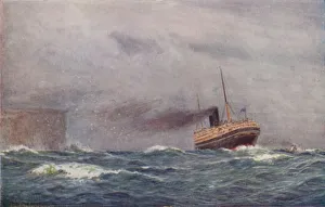 Cruise Liner Gallery: A Homeward Bound P. & O. Liner, 1923. Creator: Unknown