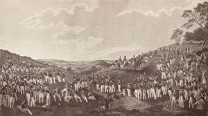 Havell Prints: The Hon. Artillery Company Assembled for Ball Practice at Childs Hill