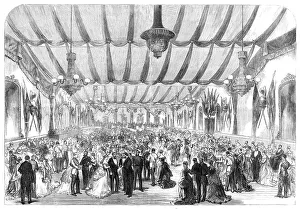 Band Prints: The Hon. Artillery Company's Ball given to the Prince and Princess of Wales