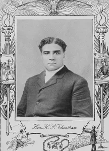 Booker T Prints: Hon. H. P. Cheatham [recto], 1902. Creator: Unknown