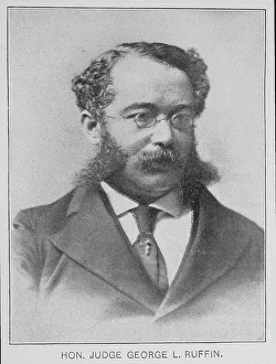 Havard Prints: Hon. Judge George L. Ruffin, 1897. Creator: Unknown