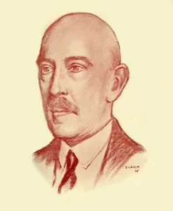 The Bookman Prints: The Hon. Maurice Baring, 1928. Creator: Frank E Slater