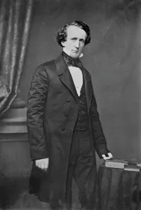 Glass Negatives 1850 1870 Gmgpc Gallery: Hon. Rice, between 1855 and 1865. Creator: Unknown