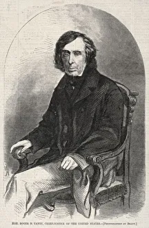 Hon. Roger B. Taney, Chief Justice of the United States, 1860. Creator: Winslow Homer (American