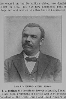 Jenkins Prints: Hon. S.J. Jenkins, Austin, Texas, 1902. Creator: Unknown