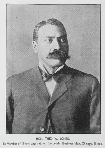 Nypl Prints: Hon. Theo. W. Jones, 1902. Creator: Unknown