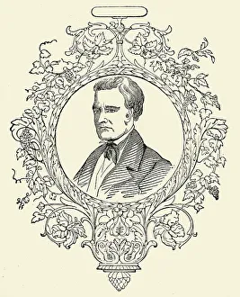 John Frost Prints: Hon. W. L. Marcy, Secretary of War, 1849. Creator: Unknown