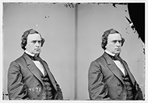 Senate Prints: Hon. Willard Saulsbury, between 1855 and 1865. Creator: Unknown