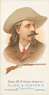 Champion Prints: Hon. William Frederick Cody (Buffalo Bill), Rifle Shooter, from Worlds Champions
